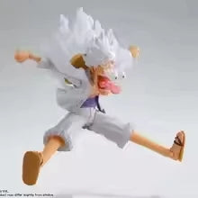 SHF One Piece Monkey D Luffy Gear 5 NIKA Anime PVC Action Figure Model Toys Gifts
