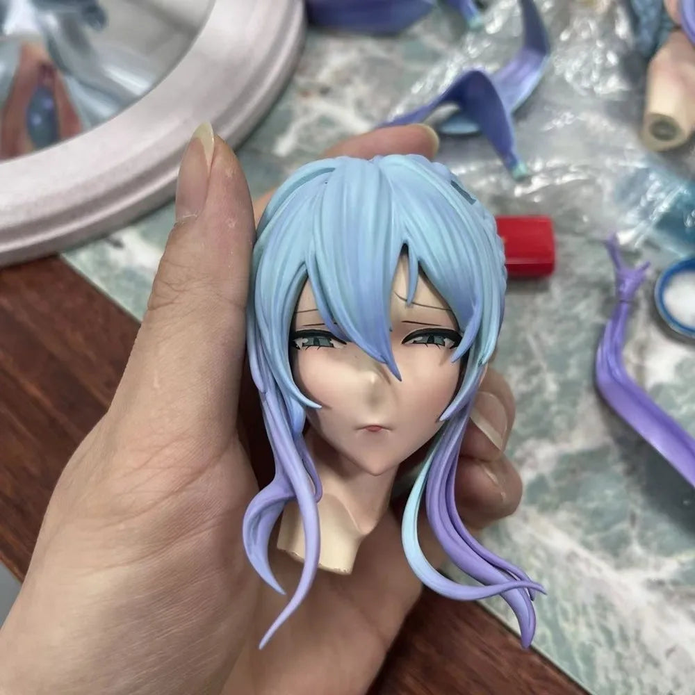 Anime Figure One Fourth Scale Yukino Yukinoshita Snow Woman Bunny Girl Crouching Two Dimensional Pvc Statue For Adult Collector