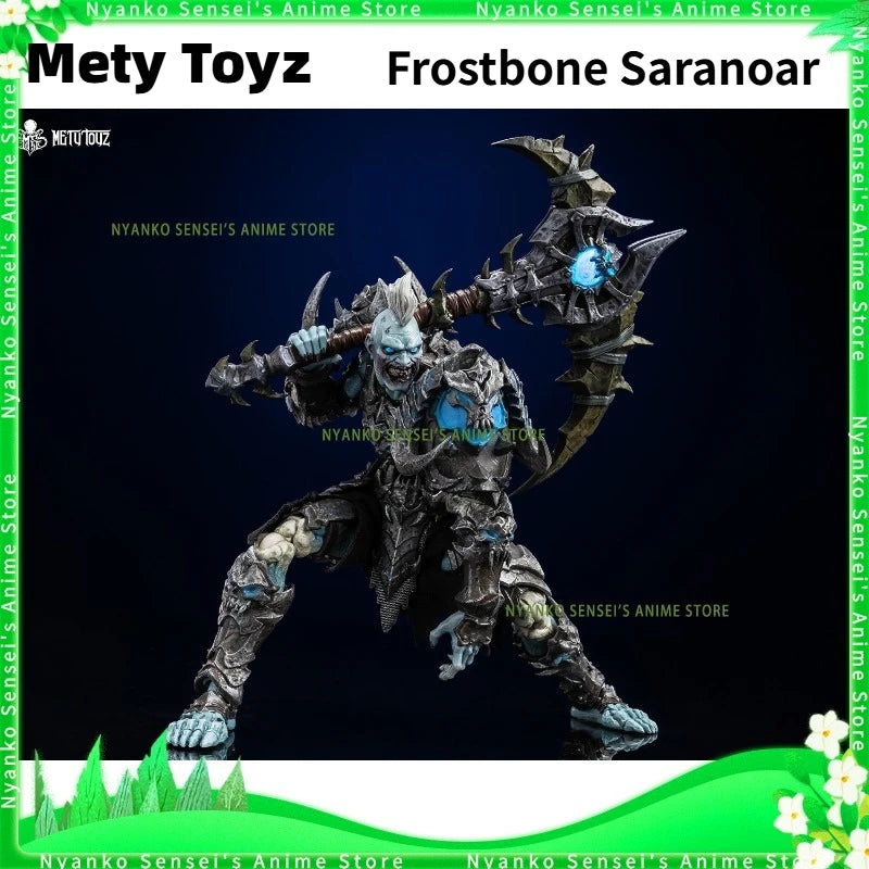 Mety Toyz Death Knight Frostbone Saranoar 1/10 Scale 17cm Action Figure Anime Models Toy Doll Gift Hobby Collectible
