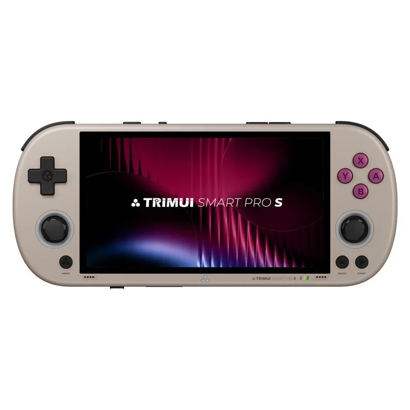 Trimui Smart pro S Handheld Game Player 4.96 Inch 1280x720 IPS LCD Screen Wireless GBA NDS Compatible HD Portable Gaming Console