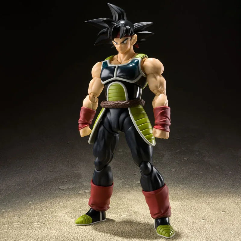 Low price In Stock BANDAI Original S.H.Figuarts DRAGON BALL BARDOCK SHF Action Figure Model Toy Gift for Kids Foam Box Packaging