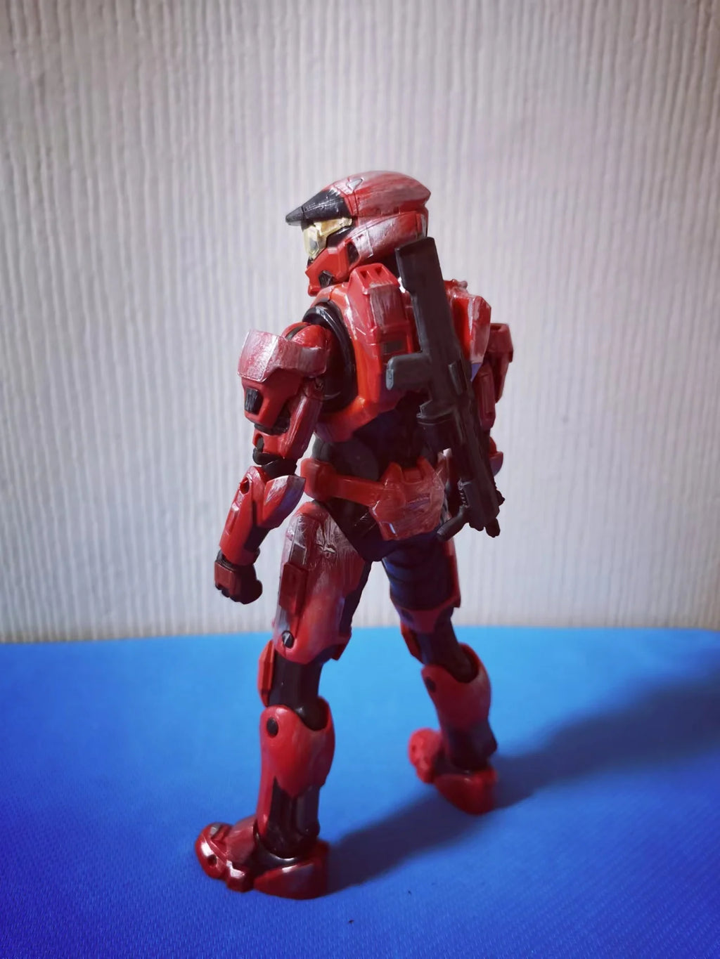 The Spartan Collection Series Red MK VII No Accessory 6.5" Loose Action Figure Figurine Toy Doll