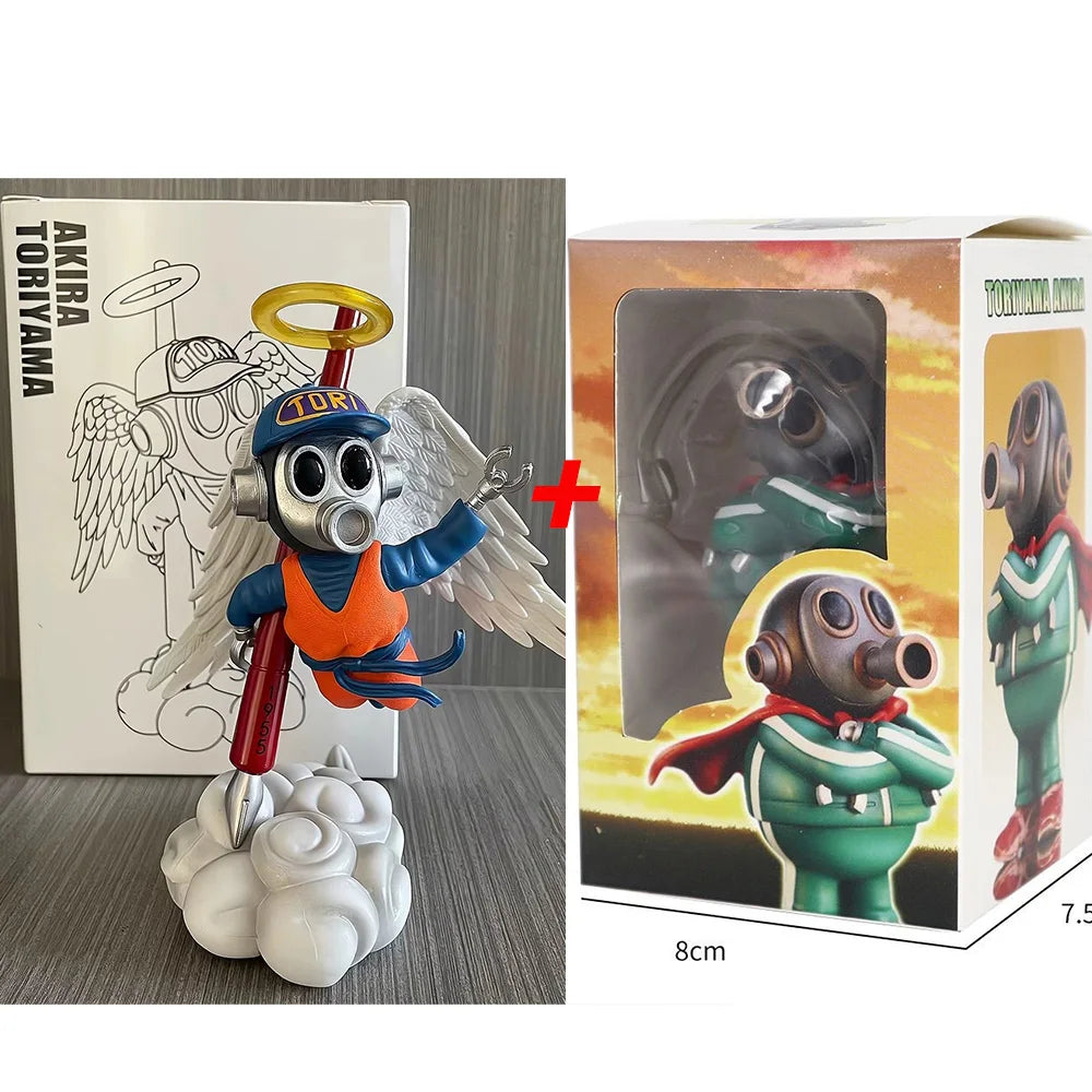 Dragon Ball Goodbye Angel Akira Toriyama Gedenk-GK-Anime-Figur Resonanzstatue Benutzerdefiniertes Desktop-Dekor-Spielzeug Überraschungsgeschenk