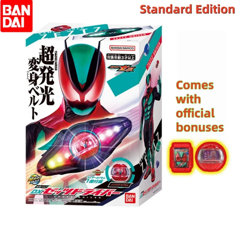 In Stock Original Bandai Anime Kamen Rider Zeztz Dx Zeztz Driver Cosplay Anime Action Figures Model Toys desktop Ornament Gifts