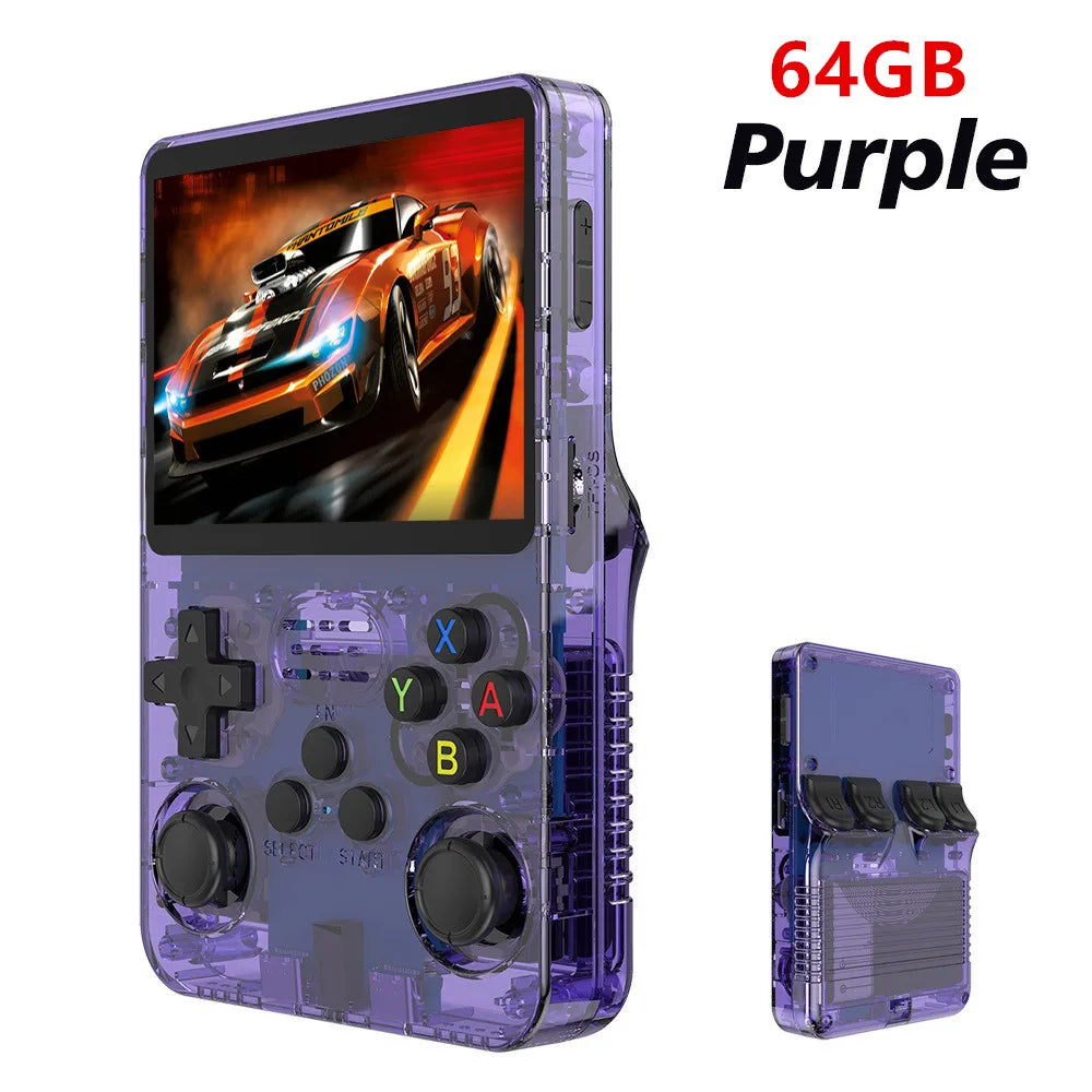 Retro R36 Ultra Handheld Video Game Console IPS Screen 128GB Games Portable Pocket Player Linux System R36S R36 PRO