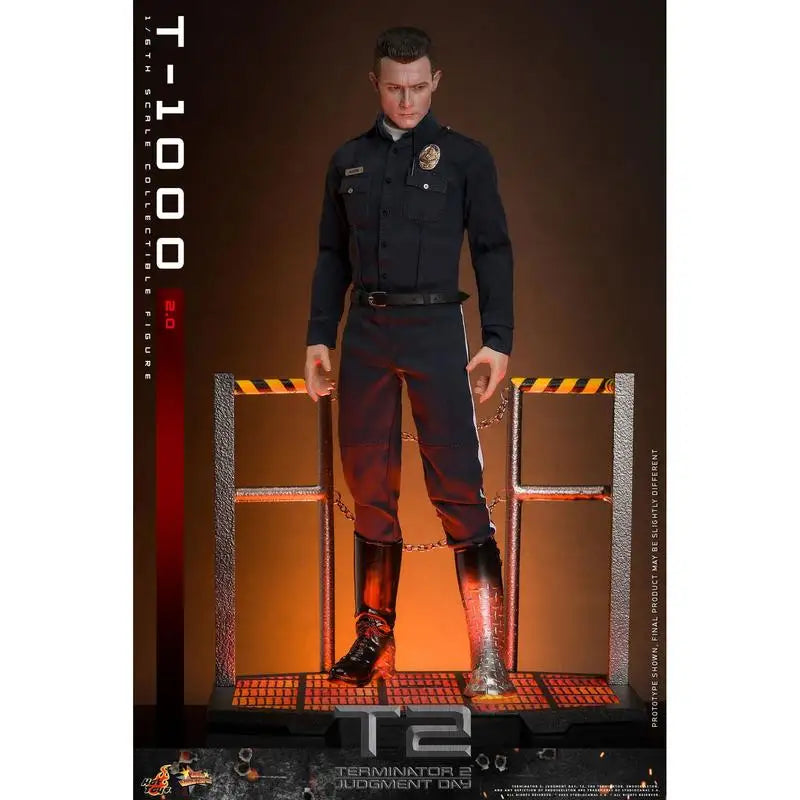 In Stock HOTTOYS HT 1/6 MMS774 Terminator 2: Judgment Day Action Figures Collectable Model Robot Police T1000 2.0 Xamx Toy Gifts