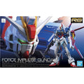 Original Bandai Gundam Seed 1/144 RG Force Impulse Gundam Anime Action Figure Assembly Model Collect Ornament Festival Gift