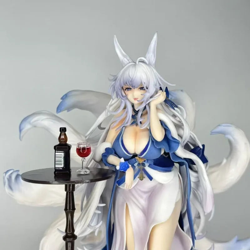 26.5cm Azur Lane Shinano Longyue Shiye GK Figure | Resin Shipgirl Statue for Anime Collectors