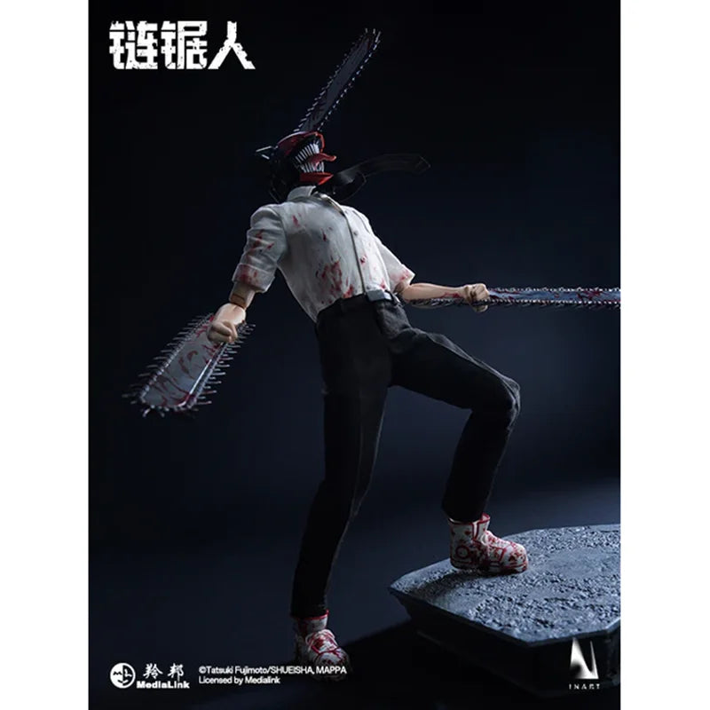 100% Original Inart Chainsaw Man Limited Ver 1/6 Scale MAG026  Genuine In Stock Figure Model Toys