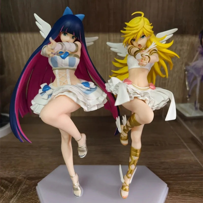 In Stock GSC HELLO! Panty/Stocking with See-Through Anime Action Figure Assembly Model Toys Collectible Model Gift 2 PCS