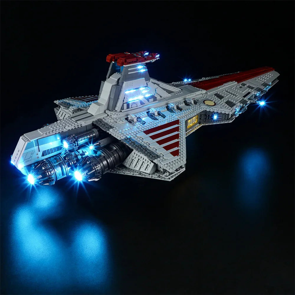 Ship From Italy Lighting For LEGO 75367 Venator-Class Republic Attack Cruiser Not Include Building Block(Only Led Light Kit)
