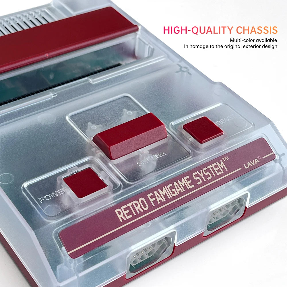 RGB Famicom LAVA-FC RSC Retro Family Game Console Support RGBS/S-Video/CV RGB FC Kit NESRGB Compatible With Multi Cartridges