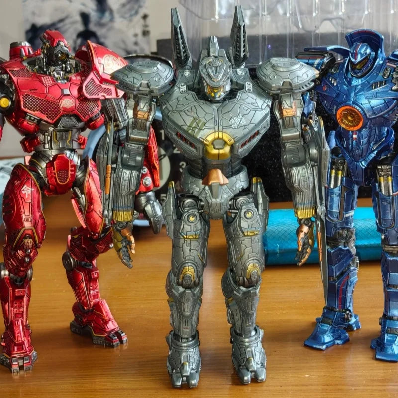 Lingjihun Genuine Pacific Rim Striker Eureka Mecha Action Figure Movable Joints Collectible Robot Model Toys  Boy Birthday Gift