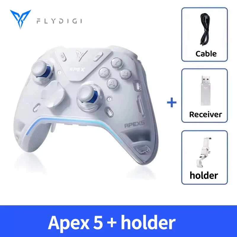 FlyDiGi APEX 5/4 Force Feedback Elite Handle Switch2 Elite Handle Mobile Phone PC ComPuter Version Steam Gamepad Similar To Xbox