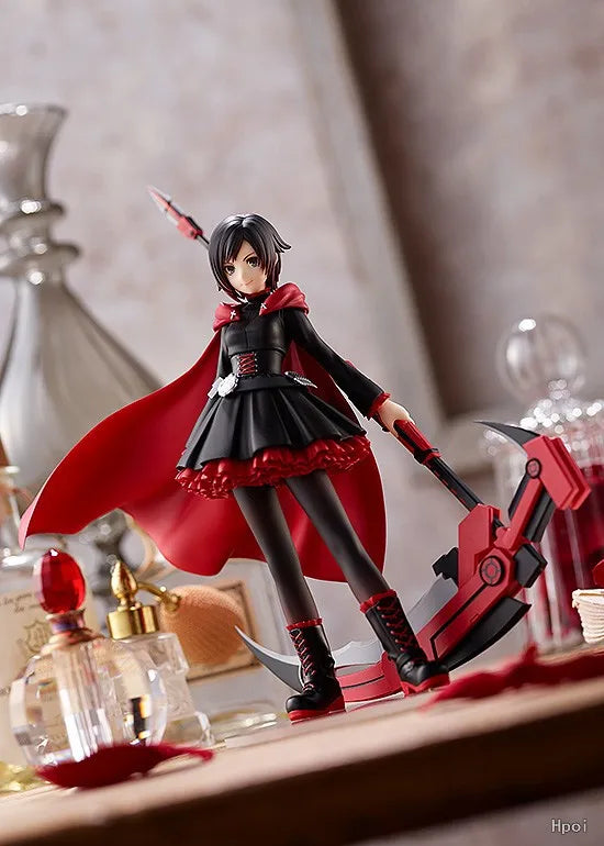 In Stock Original GSC POP UP PARADE RWBY Ruby Rose Animation Doll Figure Model Toys Gifts Collection Ornaments