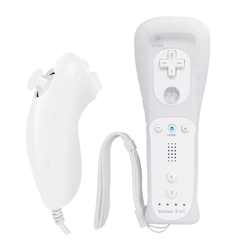 For Nintendo Wii remote And nunchuk Controller With Motion Plus