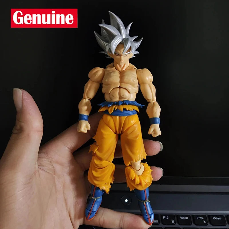 Genuine Bandai Dragon Ball Z Vj30th S.H.Figuarts Son Goku Ultra Instinct Toyotaro Edition Super Saiyan Action Figure In Stock