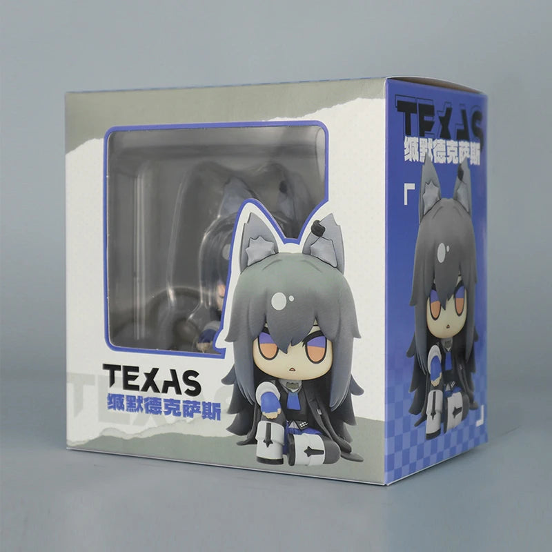 Arknights Logos Anime Game Figure Civilight Eterna/Wiš'adel Action Figure Lappland/Amiya/Texas Figure Collectible Model Doll Toy
