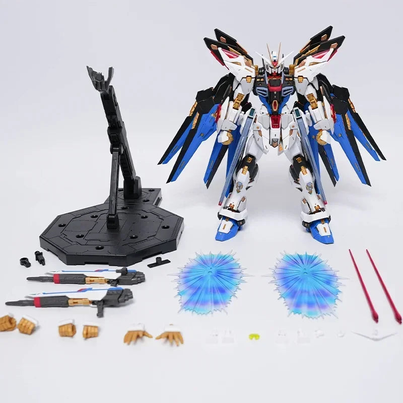 Xun Xin Model Mgex 1/100 Strike Freedom Assembly Model Movable Joints High Quality Collectible Robot Kits Models Kids Gift