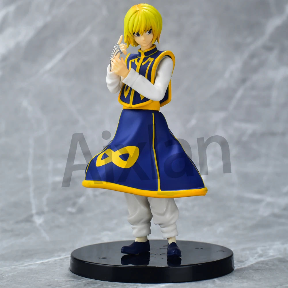 Aixlan 18CM HUNTER×HUNTER Amine Figur Kurapika PVC Action Figure Sammeln Modell Spielzeug Puppe Kind Geburtstag Geschenke