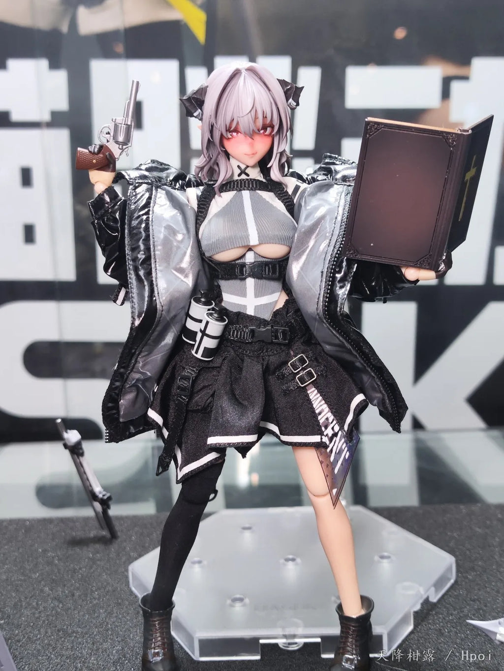 【Original】HASUKI Pocket Art PA009 Succubus Nun-Flid 1/12 Action Figure Model