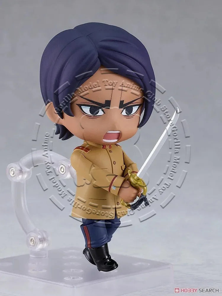 In Stock Original Genuine GSC Q version #2542 Second Lieutenant Koito 100mm Golden Kamuy Anime Action Figure Collectible Toy