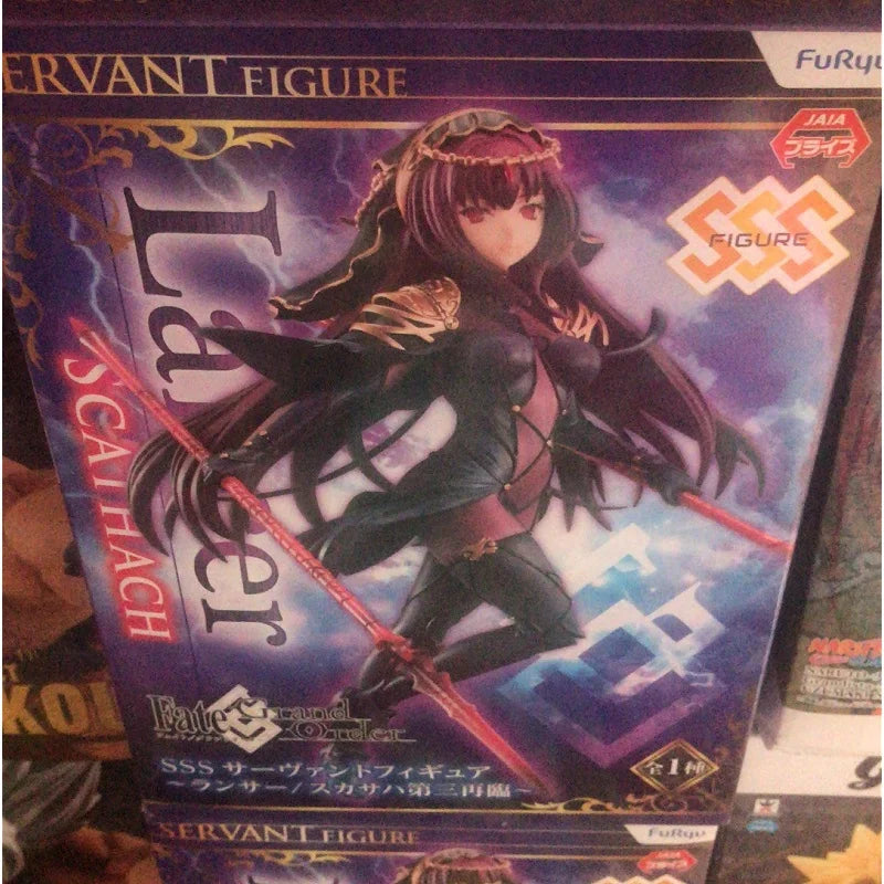 [In Stock] Genuine Furyu Fate Go Anime Toy Scathach Fate Go Figurine Model Ornament Toy Boy Birthday Gift