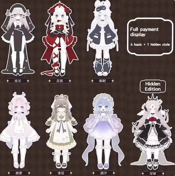 Original Meki 1/12 Creaters'S Essence Bjd Blind Box Action Figure Kawaii Mystery Box Joint Movable Collectible Birthday Toy Gift