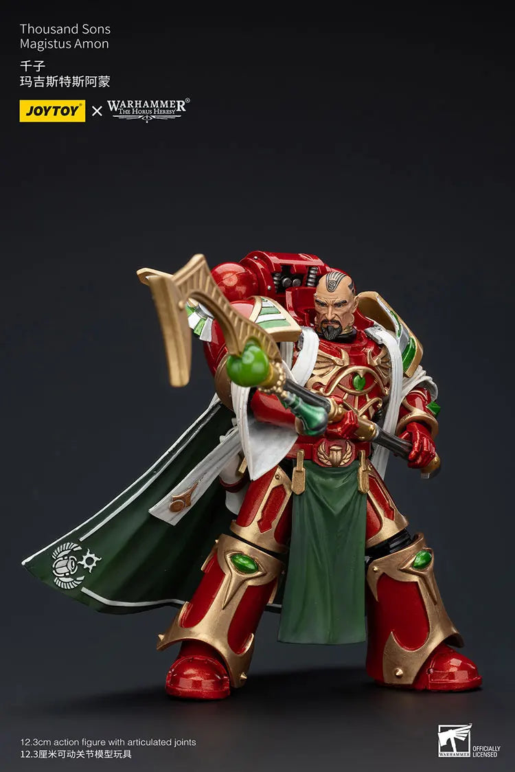 JOYTOY Warhammer "The Horus Heresy" Thousand Sons Magistus Amon Actionfiguren Dekoration Geschenk Original Kollektion Puppenspielzeug