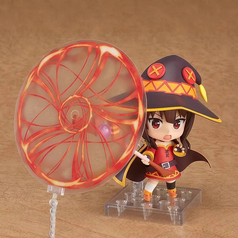 10cm Gsc Megumin No 725 Q Version Articulated Action Figure Collectible Anime Model Desktop Decor For Anime Fans Gift