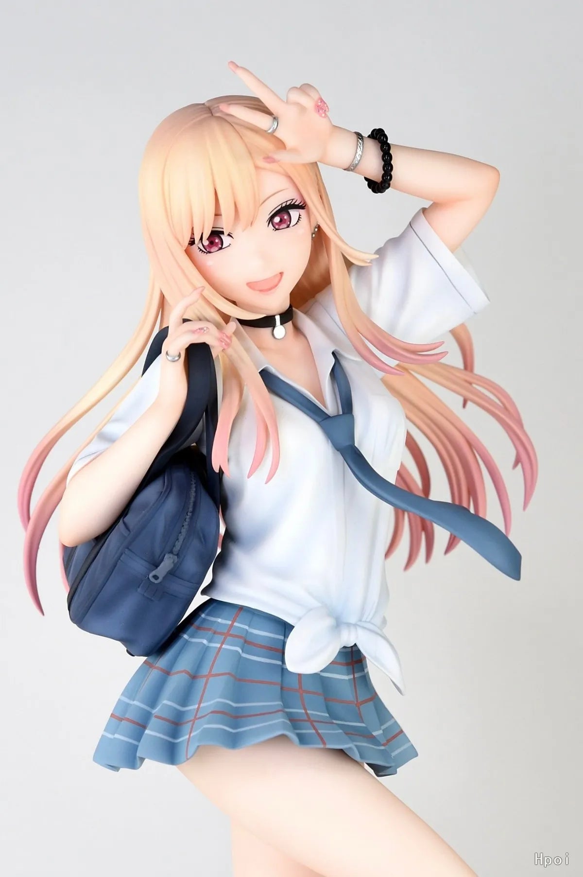 28CM Anime My Dress Up Darling Kitagawa Marin Figure School Uniform Dress Up Standing Model Toy Gift Action Figure For Kids PVC