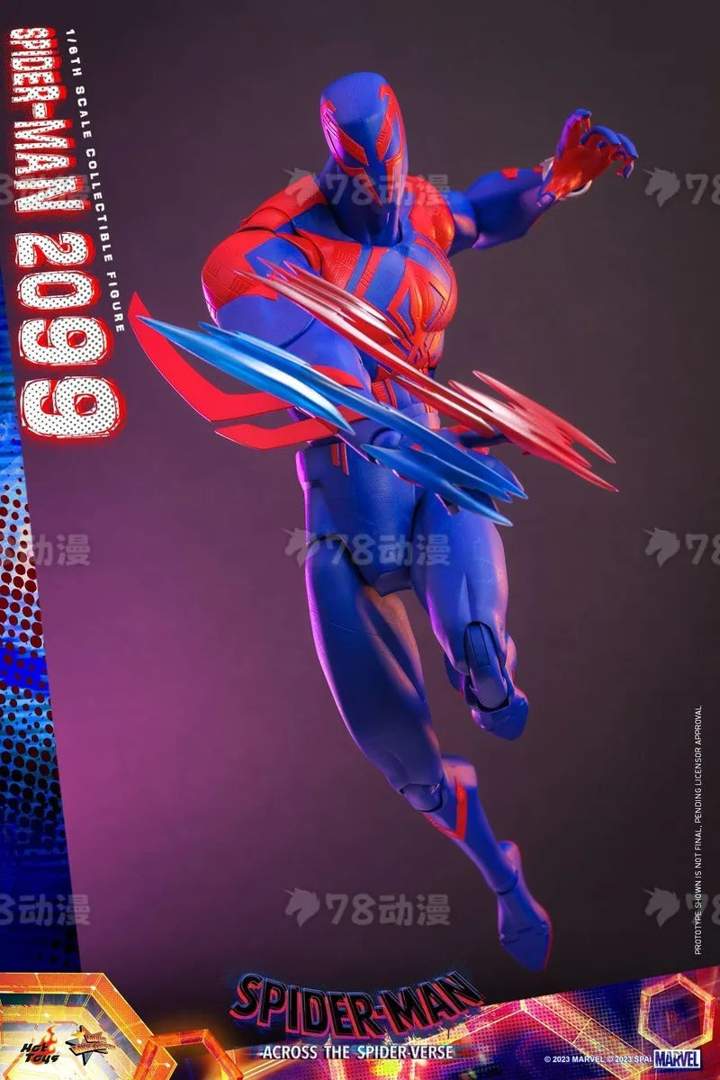 In Stock HT MMS711 Movie Series Spider-Man: Across The Spider-Verse 2099 1/6 Action Figure Model Collectible Gift