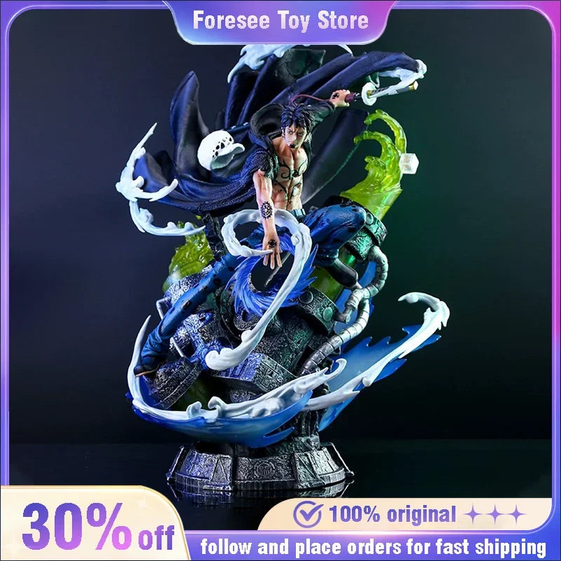 42cm Trafalgar Law One Piece Animation Peripherals Heart Pirates Captain Model Anime Deskop Doll Decoration Toy Boy Collections