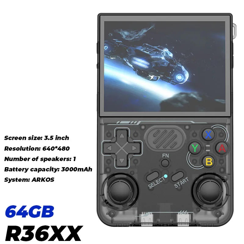 FUNKIDDY Retro Handheld Game Console R40XX pro Max Wi-Fi Compatible R36XX 20000+ Games Player Gift for Boys And Friends