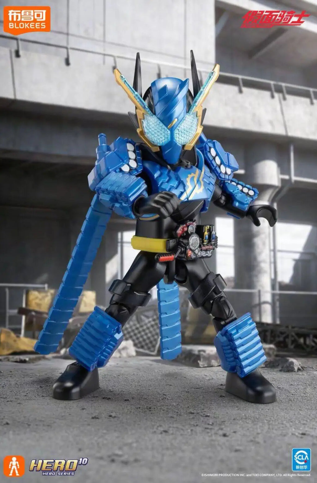 Original Blokees Hero Kamen Rider Galaxy Version Vol.6 - Genesis Myth Blind Box Geatsix Anime Peripheral Collection Toys Gifts