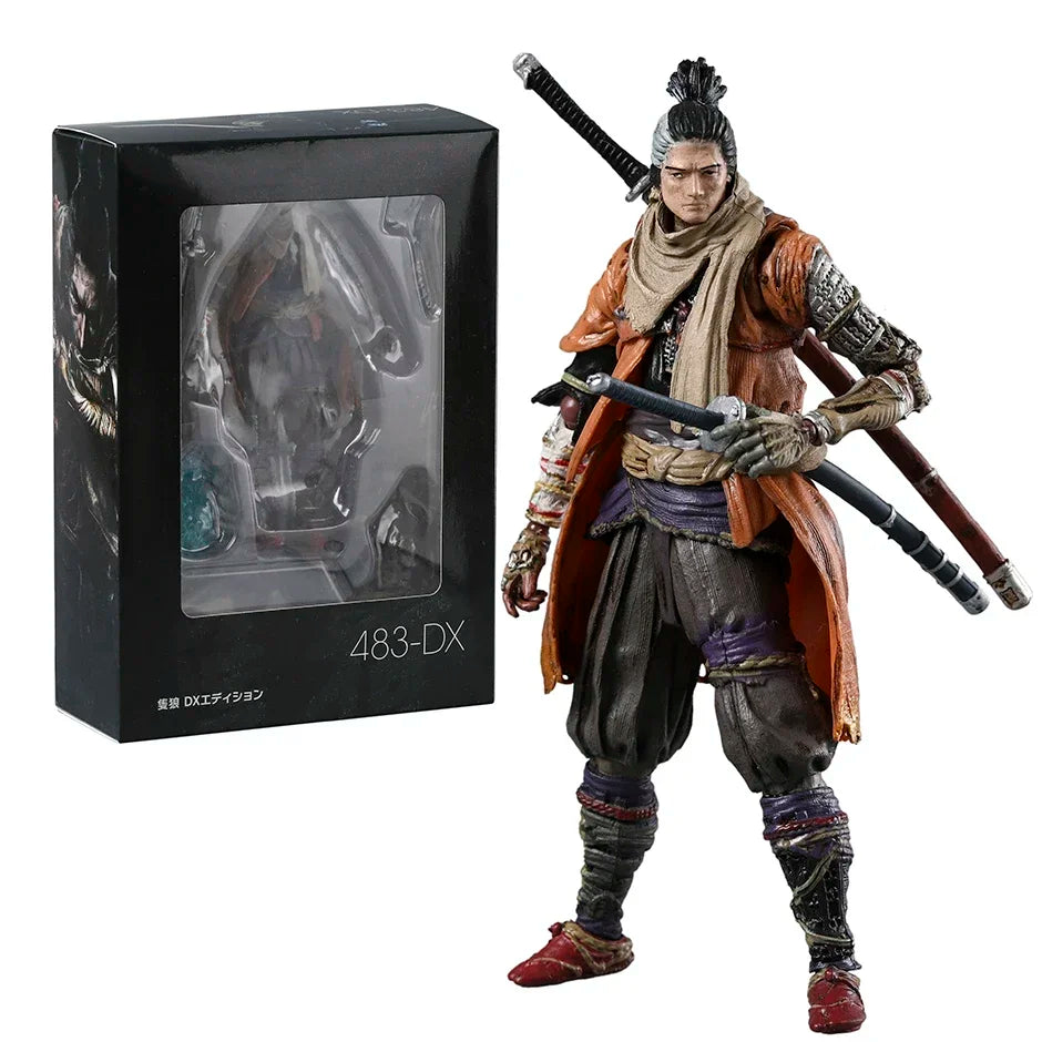 Shadows Die Twice figma 483DX Sekiro Decorations Action Figure Collection Toy Gift