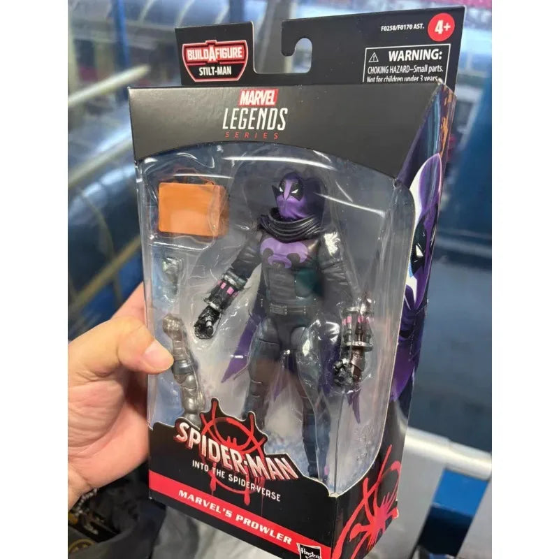 Original Marvel Legends Series SPIDER-MAN INTO THE SPIDER-VERSE MARVEL'S PROWLER Action Figure Model Toys Gift Collection