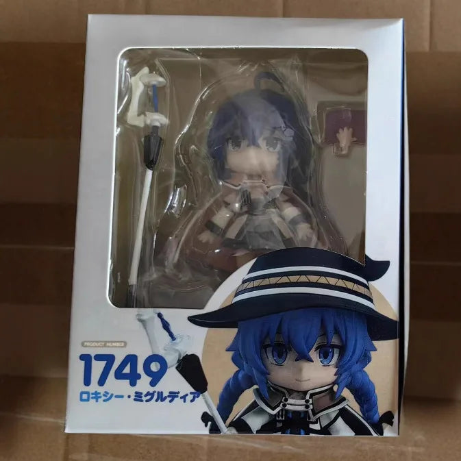 New 10cm Mushoku Tensei 1567# 1749# 1787# Roxy Migurdia Dual Pack Change Face Figures Articulated Decoration Pvc Model Doll Toy