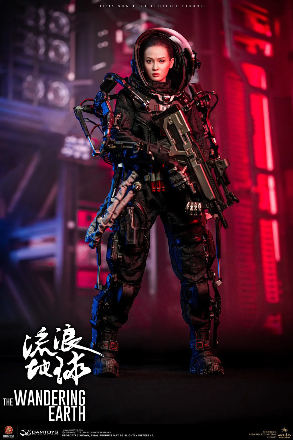 Original DAMTOYS DMS036 1/6 Scale Female Soldier Chinese Classic Movie Zhou Qian Rescue Team Full Set 12in Action Figure Model