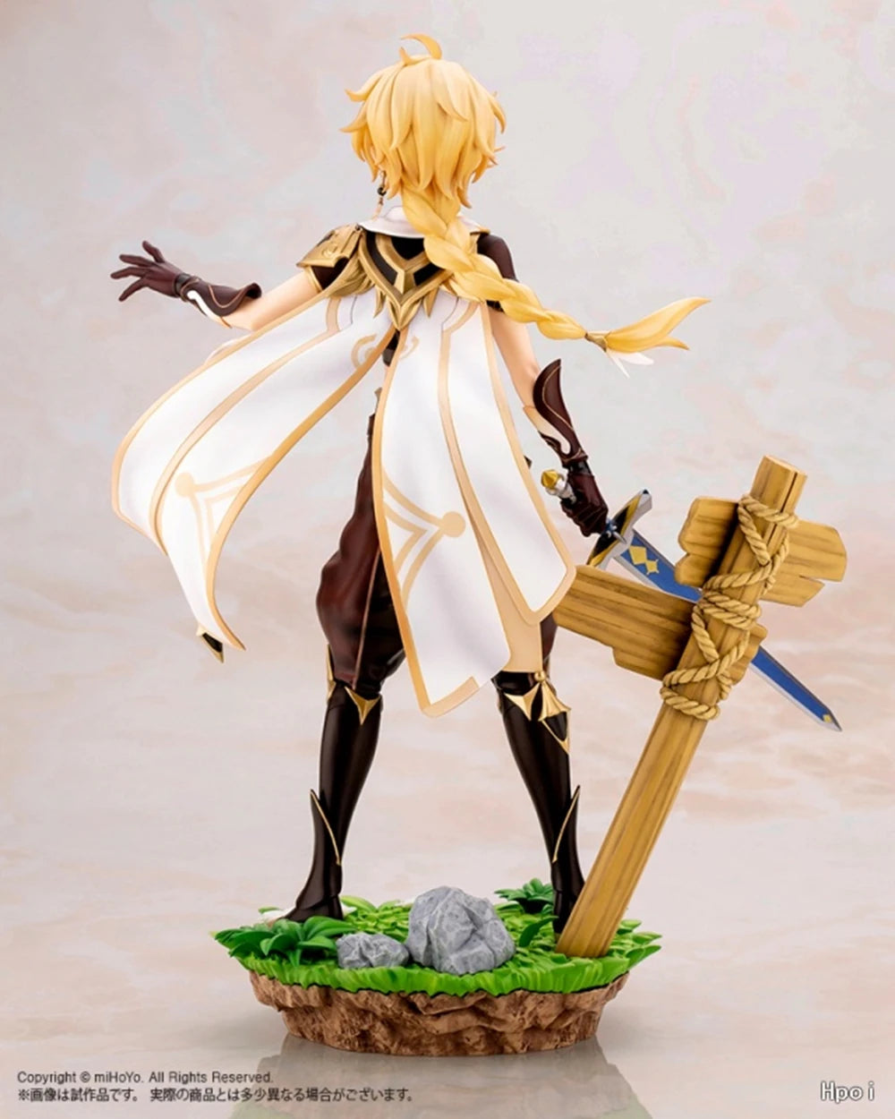 20CM Anime Game Genshin Impact Figure Traveler Aether Standing Posture Model Toys Gifts Collection Decoration Ornaments PVC