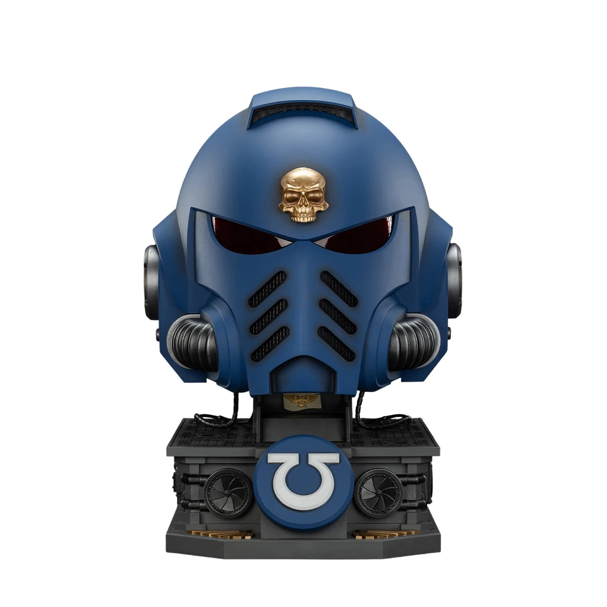 JOYTOY Warhammer 40k 1/18 Action Figures Ultramarines Captain MkX Helmet & Display Stand