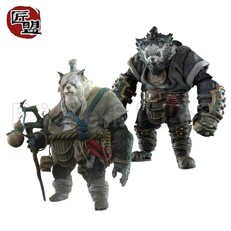 1/12 8inches Jiang Meng Action Figure Furayplanet Series Wave 5 Panda Yin And Yang Anime Model