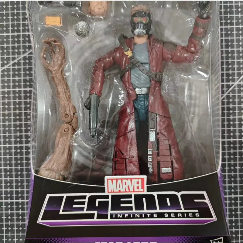 New Original Hasbro MARVEL STAR-LORD Action Figure Model Toy Birthday Gift Collection