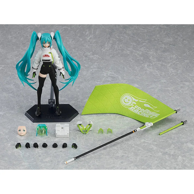100% Original Figma SP 149 Hatsune Miku GT Project Racing Miku 2022 ver In Stock Anime Action Collection Figures Model Toys
