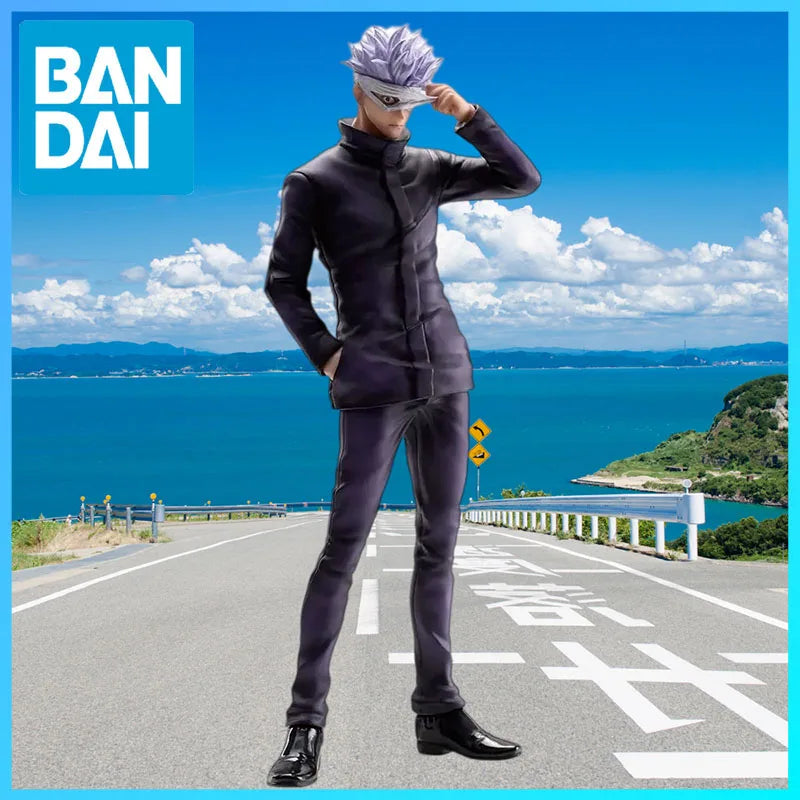 MEGAHOUSE Look Up Jujutsu Kaisen Satoru Gojo Okinawa Ver. PVC Figure Collectible Gift For Fans original garage kit Model toys