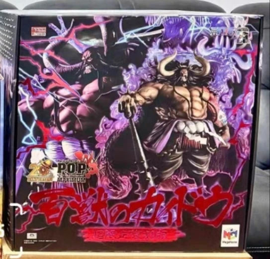 Spot SaleEn Stock Original MegaHouse retrato de piratas máximo rey Kaido Anime retrato modelo juguete colección regaloin Stock