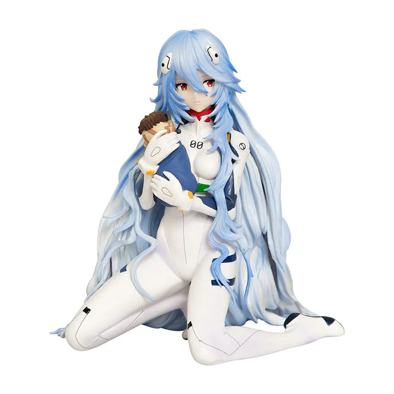 15 см аниме фигурка Genesis Evangelion екшън фигурка Ayanami Rei PVC модел Kawaii статуя настолен орнамент колекция играчки подаръци