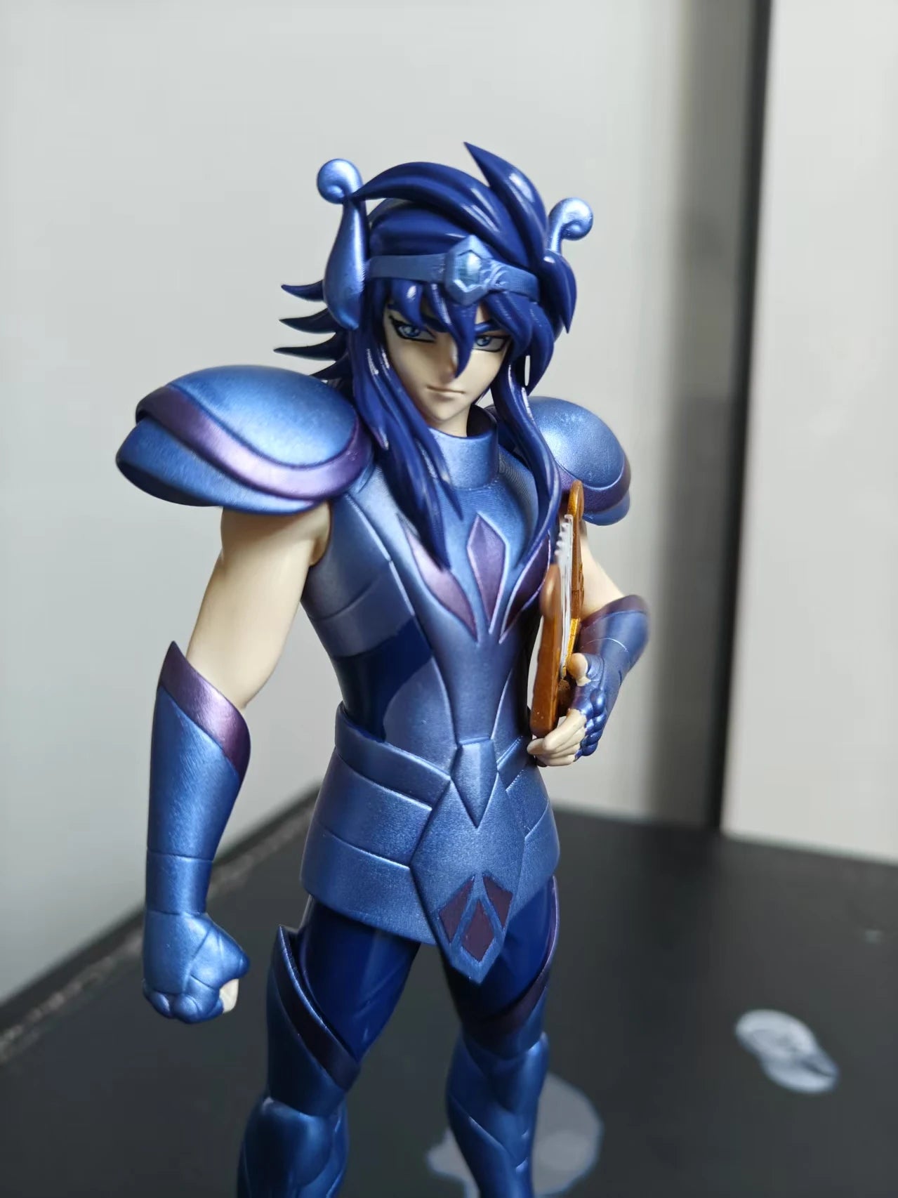 Saint Seiya Eris Ghost Five Lyra Orpheus Resin Statue Model Toy Collection Decoration Figurine