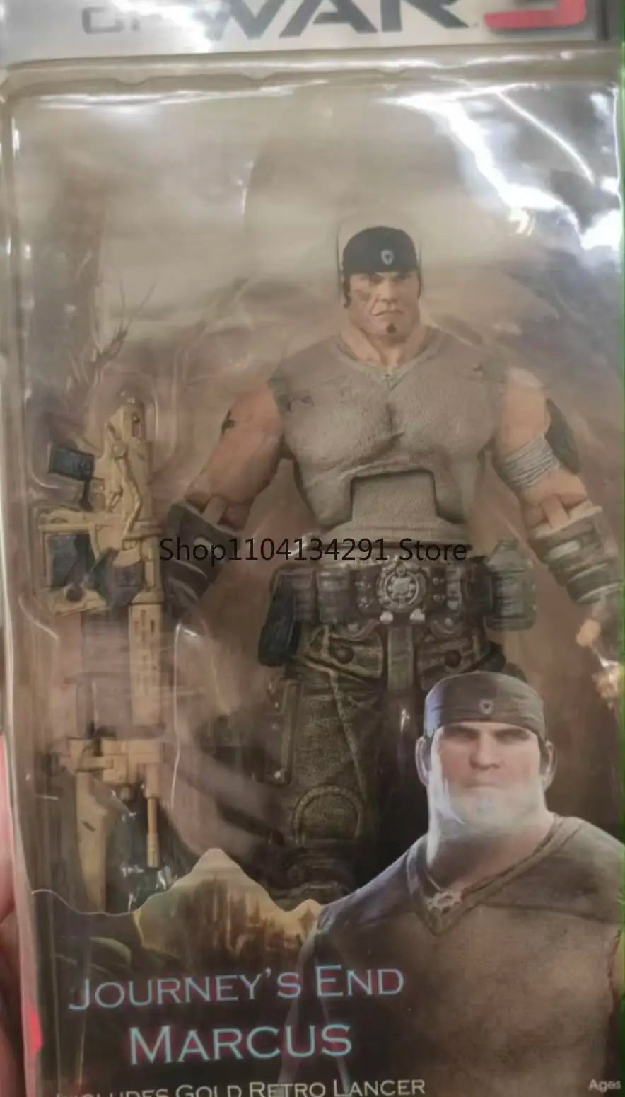 Original Storm Toys Gears of War Full Series Soldier Figures 6-inch Beast Rider 18cm Articulated Action Figure Collector's Gift