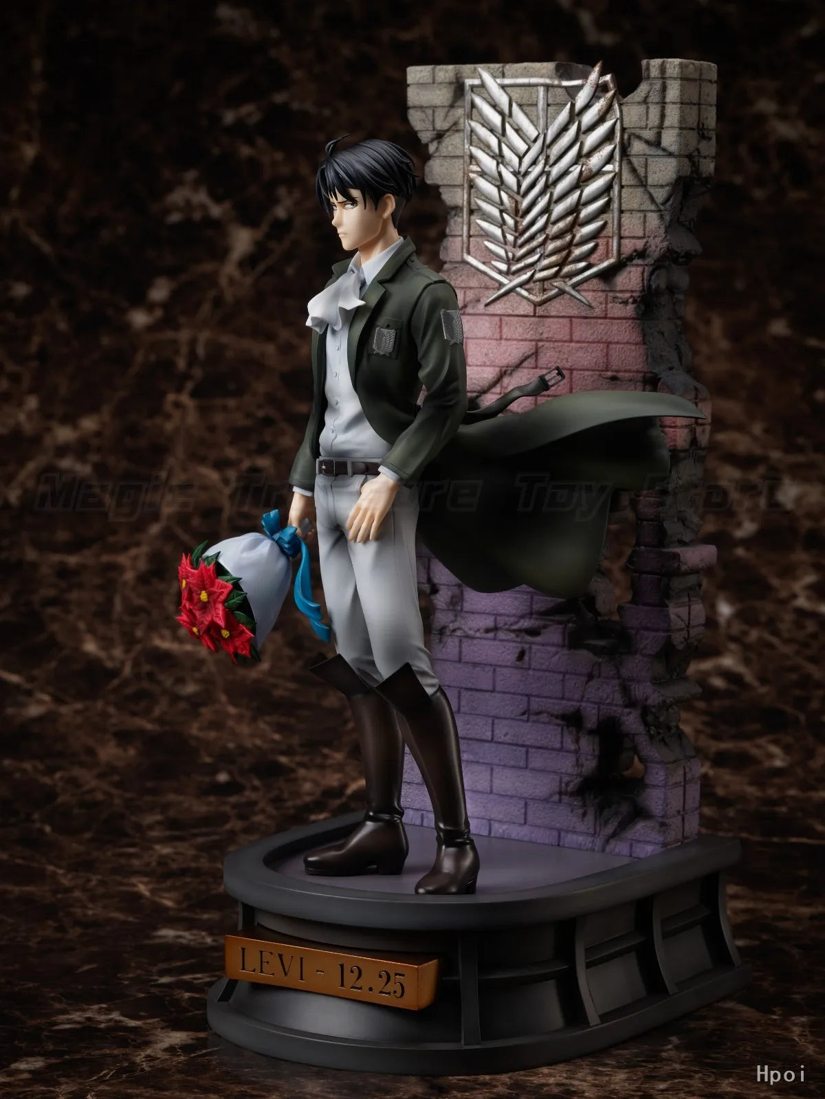 【In Stock】Original F:NEX MAPPA Shingeki No Kyojin Levi Ackerman Birthday 1/7 Scale Figure Toy Gift